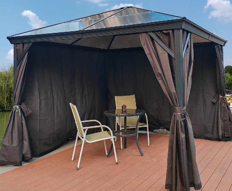 3x3m Polycarbonate gazebo